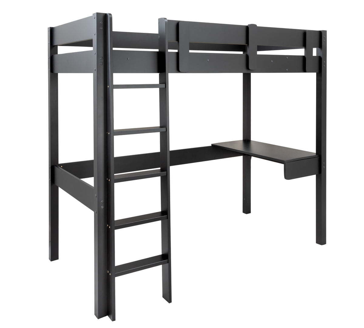 Storm Gaming High Sleeper Station in Black | Noa & Nani