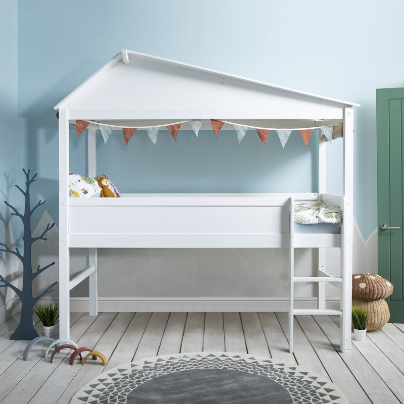 Inka Treehouse Cabin bed in White