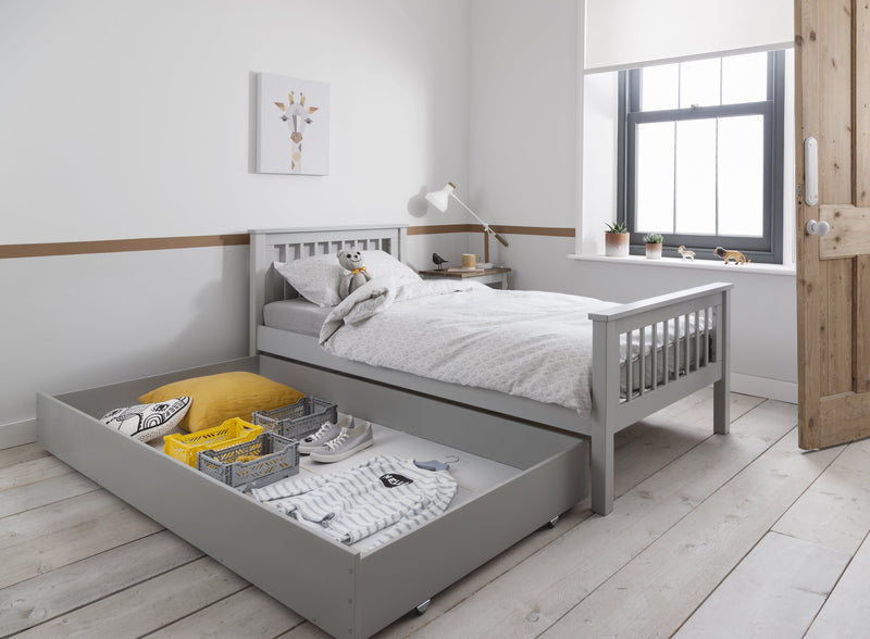 Olaf Pullout Trundle in Silk Grey
