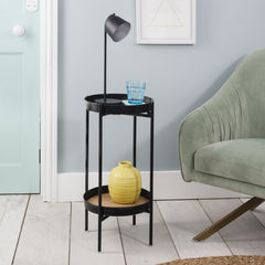 Solna Small Side Table in Black