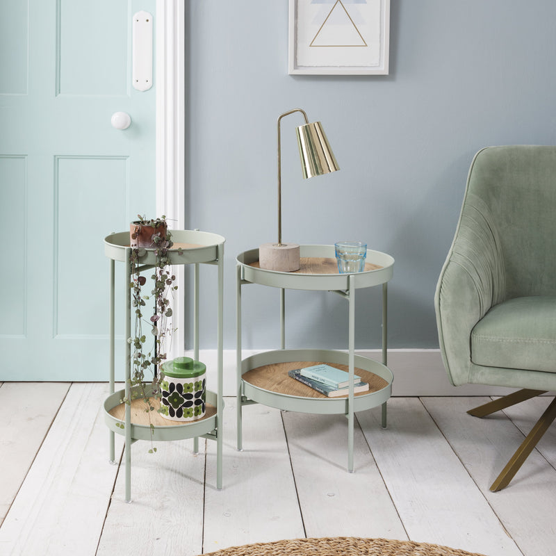Solna Small Side Table in Green