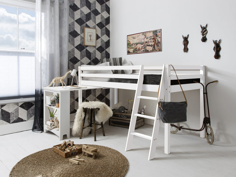 Pull out Desk for Cabin Bed in White