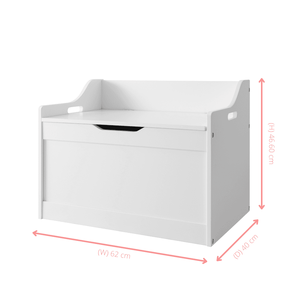 Extra large white store toy box