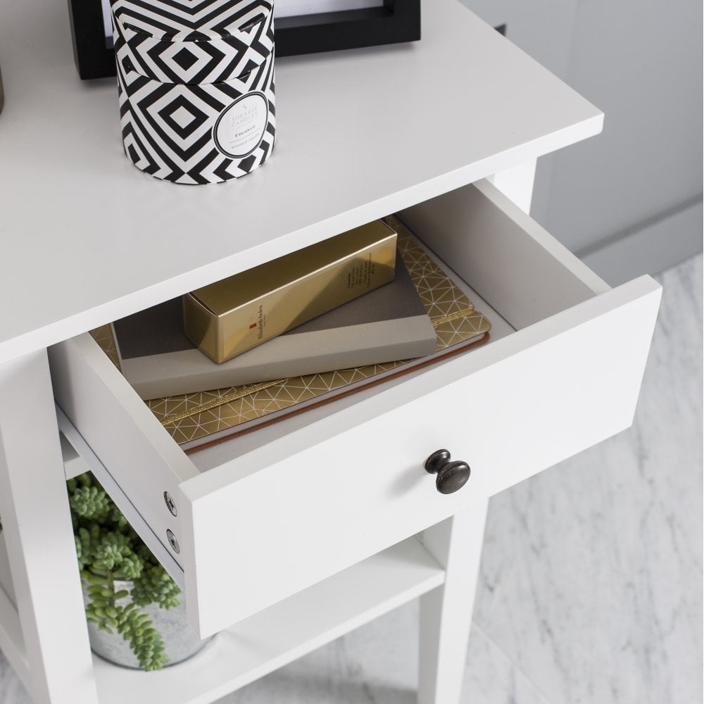 Flat pack store bedside cabinets