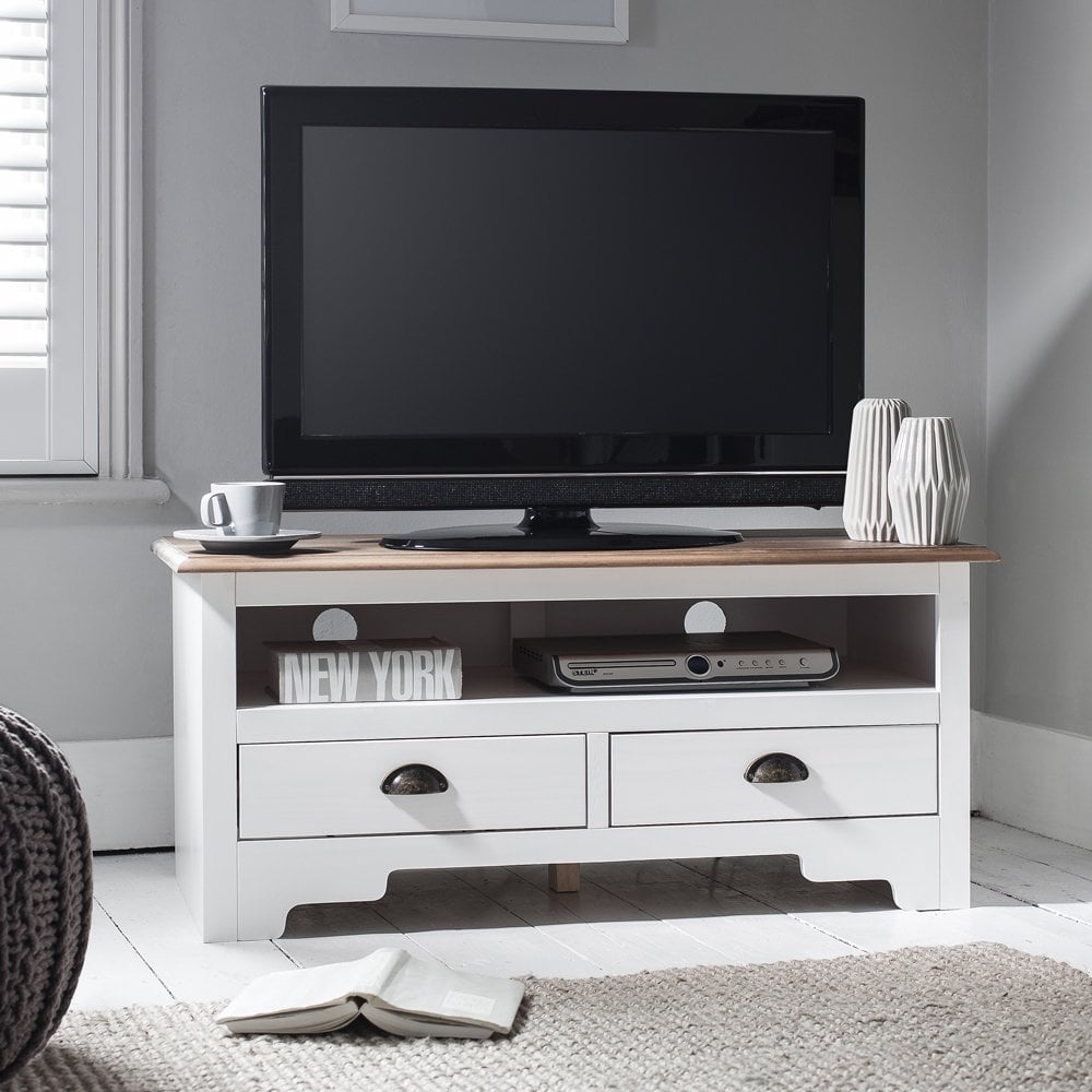 White pine 2024 tv stand