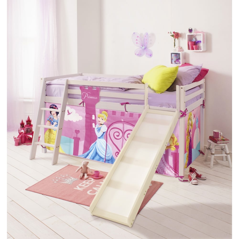 Disney Princess Cabin Bed With Slide Tent Noa Nani
