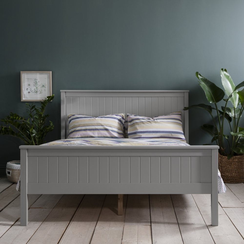 Dorchester Double Bed in Grey | Nöa & Nani